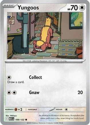 Yungoos (109/132) [Mega Evolutions: Base Set]